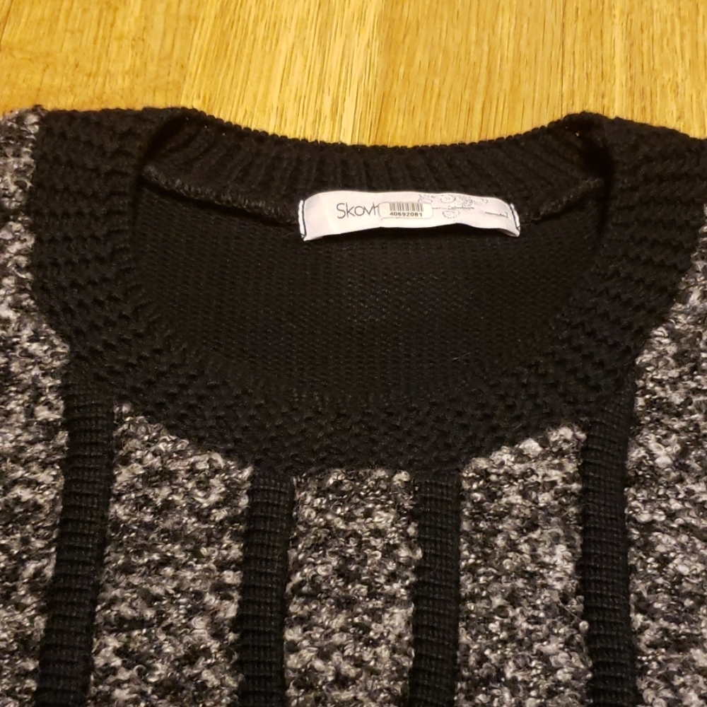 Skovhuus merino wool blend conch sweater L - Picture 3 of 3